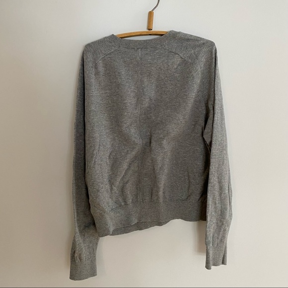 Aritzia Babaton light gray cotton cashmere sweater - Picture 5 of 5